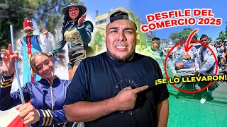 🥳DISFRUTANDO el DESFILE del COMERCIO en SAN SALVADOR 2025 *se lo llevaron *