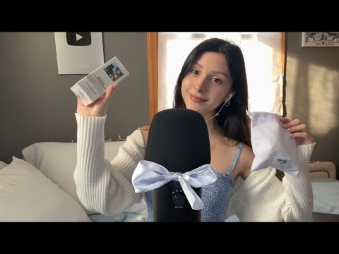 Relaxing Whisperful ASMR 🌷♡ replica fragrance unboxing, reviewing samples & tingly sounds :)