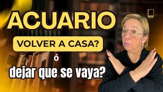ACUARIO Se Está Viendo Llegar! De su Pensamiento No sale Tu Recuerdo! Era feliz contigo y no sabía!