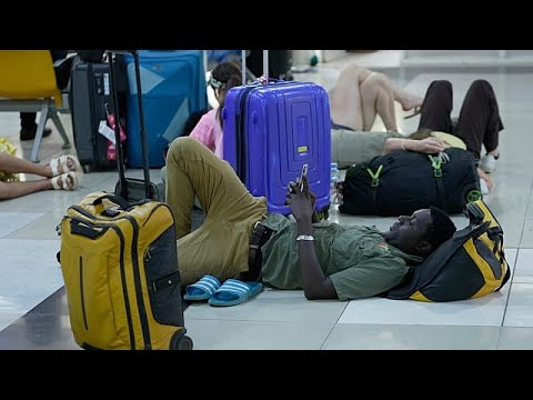 YouTube video thumbnail: Passengers Stranded at Tanzanian Airports as Contested Election Disrupts air Travel