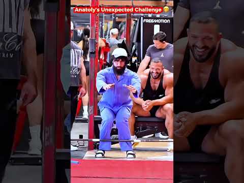 Anatoly’s Unexpected Challenge 🤭 #gym #prank #trolllife