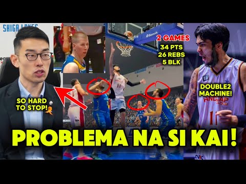 WOW! NAPANSIN ang PERFORMANCE ni Kai Sotto! Siya lang nakagawa NITO! Double2 MACHINE sa JAPAN!