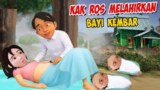 Kak Ros Melahirkan Bayi Kembar Abang Iz , Upin ipin Kaget ! GTA Lucu