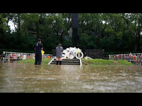 YouTube video thumbnail: Several People Reported Missing After Powerful Rains Lash Southern Japan