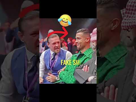 Ronaldo Reject Mcgregor Hand 🥶