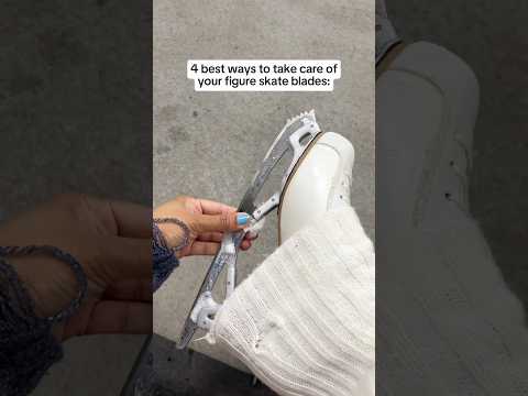 Blade Care 101! ⛸️✨ detailed caption on my insta & tt since I don’t have enough space to yap here 😭