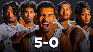 Wembanyama & the Spurs Make FRANCHISE HISTORY With 5-0 Start 🔥