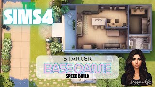 Base Game Starter Home The Sims 4 Speed Build NO CC