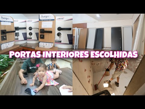 ESCOLHENDO AS PORTAS DO INTERIOR DA CASA 🙏🏻😍 VAMOS EM UM ANIVERSÁRIO- COMPRANDO PRESENTE