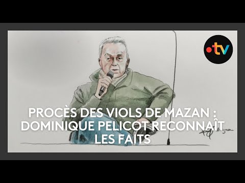 Procès des viols de Mazan : "Je suis un violeur" Dominique Pelicot reconnaît les faits