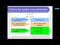 Solving Systems of Equations