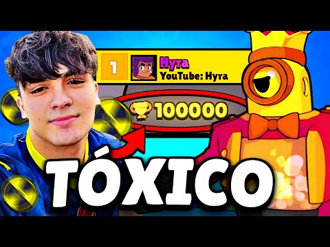 HYRA: EL JUGADOR MAS TÓXICO DE BRAWL STARS🤔☢️ (ego, wintrade y burlas)