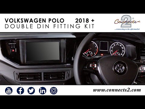 Video over CTKVW27 Multimedia Installatie KIT Autoradio VW Polo