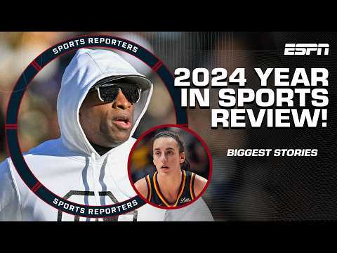 2024 Year in Review 🏆 Deion Sanders, Caitlin Clark, Shohei Ohtani & MORE 👏 | The Sports Reporters