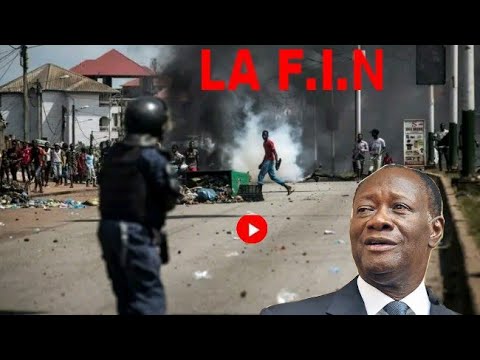 Urgent! La CEI en feu des ivoiriens manifestent contre Ouattara Laurent Gbagbo chez Thidjane Thiam