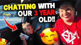 Chatting with our 3 year old!!