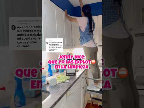 Dicen que Limpiar 7 casas es explotar pero lo que no entienden es que solo un equipo de trabajo