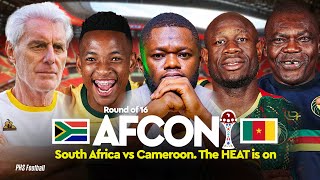South Africa vs Cameroon, it's getting HEATED