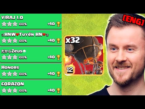 Full Legend Day with Improved Mass Rocketloon Strategy and no Warden