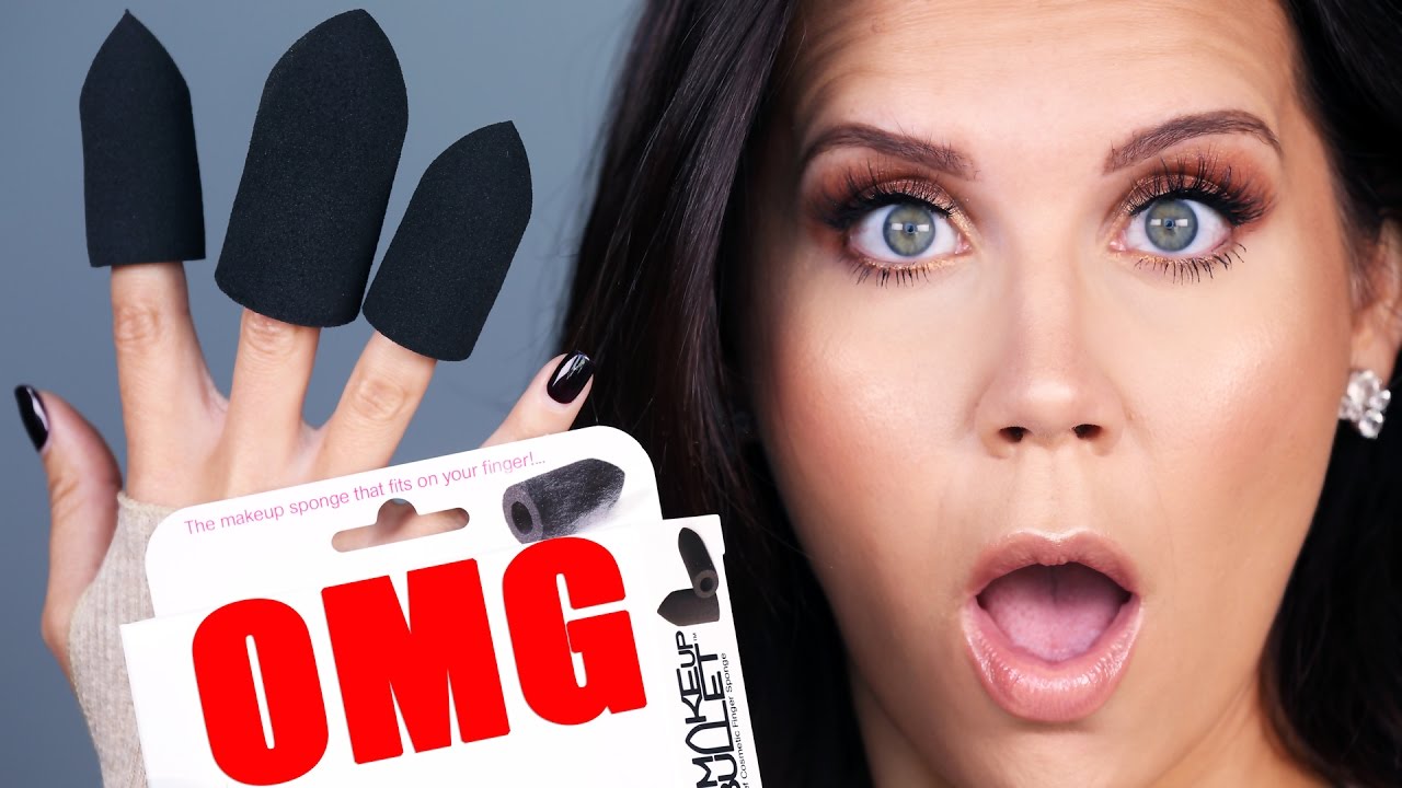 FINGER MAKEUP SPONGES. OMG