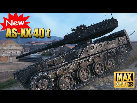 New AS XX 40 t  French tier 11 autoloader   World of Tanks