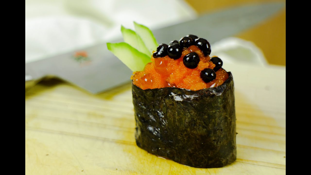 BattleShip Sushi Recipe - Gunkan Maki