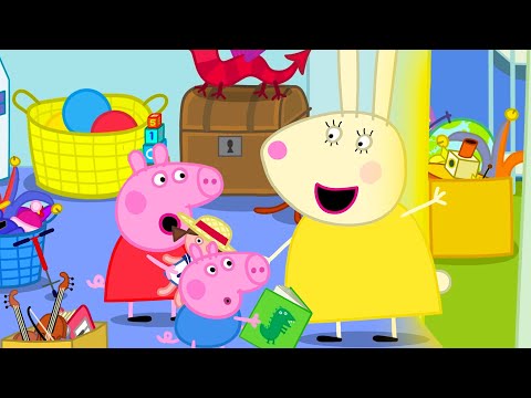 O quarto de brinquedos escondido! 🐽 | Contos da Peppa Pig