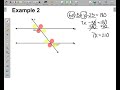 Angle Relationships and Equations