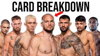 GENERATIONAL CARD! UFC FN Medic vs Rodriguez Full Card Breakdown