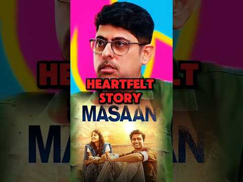 Masaan is not movie it is an emotion 🥹 #podcast #shorts #masaan