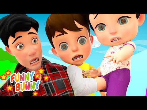 The Boo Boo Song | Kids Song & Nursery Rhymes | Funny Bunny Animation Compilation