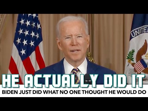 Biden Just Did What No One Thought He Would Do