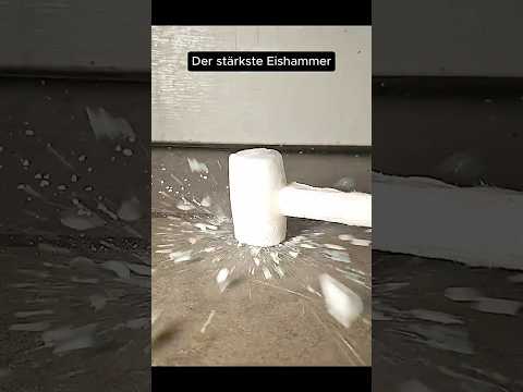 Der stärkste Eishammer 🧊🔨 #ice  #hammer  #wissen