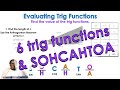 Exploring Trigonometric Functions and SOHCAHTOA