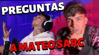ENTREVISTA AMATEO SARC // ESTA DE NOVIOOOO