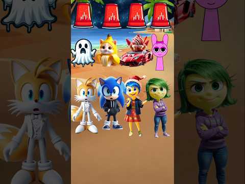 Sonic Quiere un Beso de Amy ❤️🥰 #intensamente #sonic #intensamente2 #amyrose #tails #sprunki
