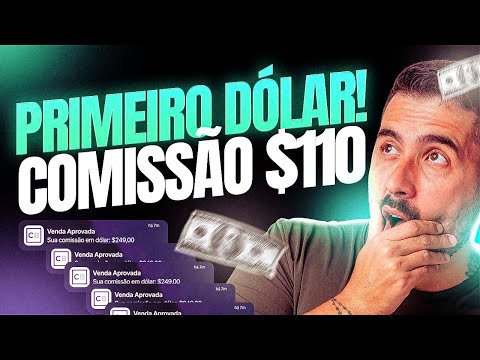 Como DESTRAVAR o PRIMEIRO DÓLAR na internet, SEM APARECER