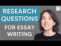 Understanding Research Questions and Essay Types