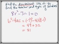 Understanding the Discriminant in Quadratics