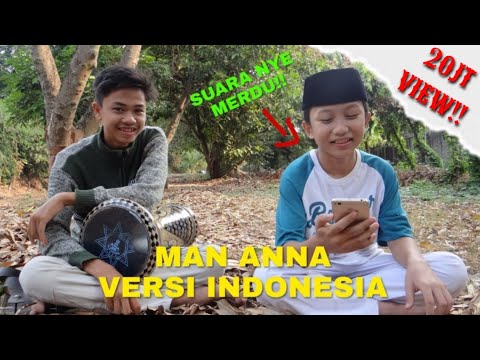 MASYAALLAH 20JT VIEW || MAN ANNA VERSI INDONESIA MERDU - DARBUKA COVER