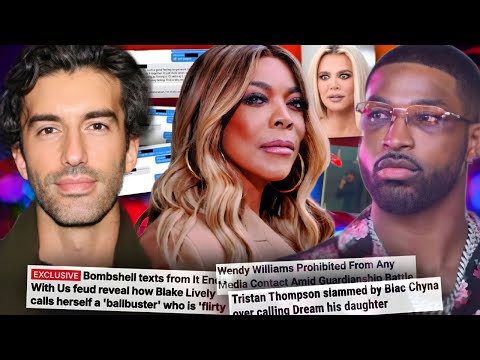 JUSTIN BALDONI'S SCANDALOUS TEXTS, WENDY WILLIAMS is LITERALLY TRAPPED, TRISTAN THOMPSON is GROSS