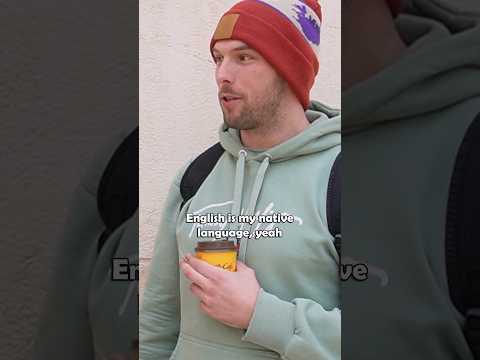 When a Brit wins a language challenge