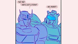 flawless plan from Ratchet - Transformers Comic Dub