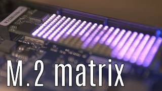 I made an SSD LED matrix 