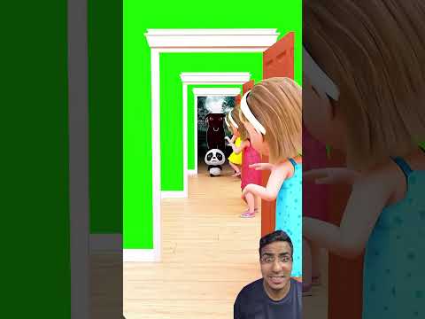 O cachorro quer pegar o Panda!😱😂 #funny #comedy #cute #animation #3d #panda