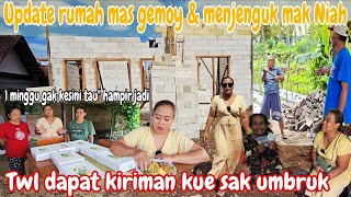 UPDATE RUMAH NYA MBA MAUL & MAS GEMOY‼️MENJENGUK MAK NIAH ( AMANAH DARI NDOK SOLENE & IBU ANING )