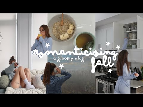 romanticizing fall 🕯️🍂 a gloomy vlog!