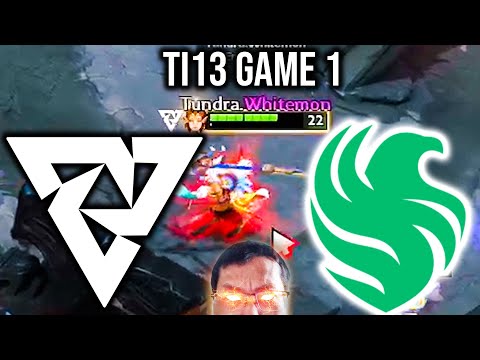 FALCONS vs TUNDRA Game 1 - CRAZY ENDING TI13 ▌THE INTERNATIONAL 2024 DOTA 2