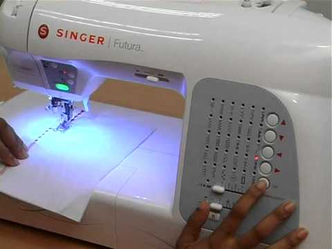 singer futura embroidery video