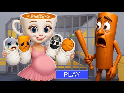 BRAINROT FAMILY PRISON RUN! OBBY ROBLOX